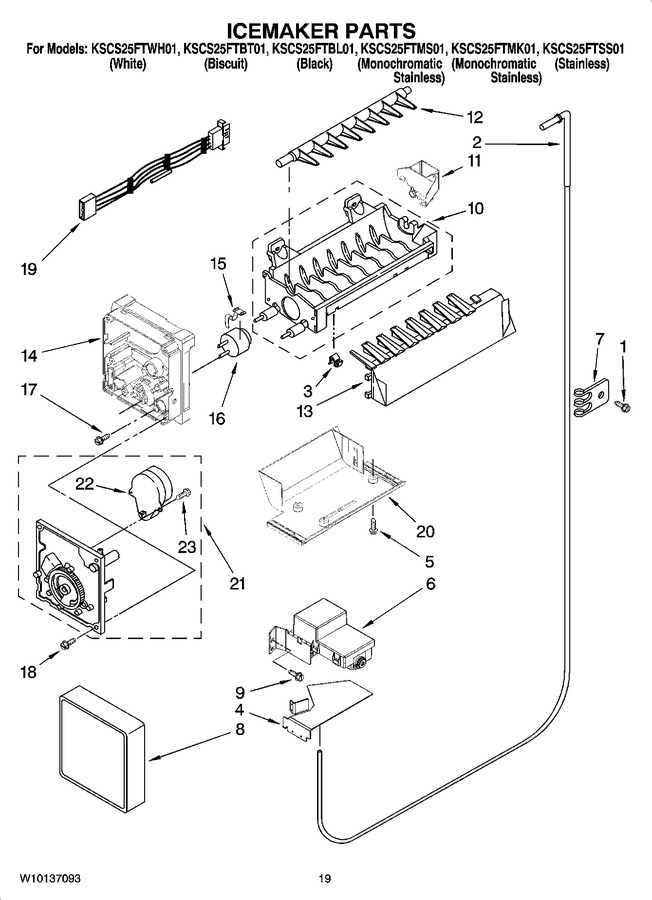 Diagram for KSCS25FTBL01
