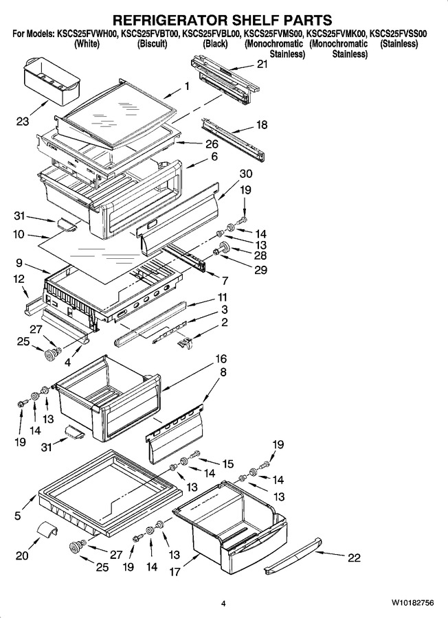 Diagram for KSCS25FVMS00