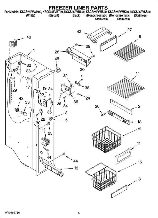 Diagram for KSCS25FVMK00