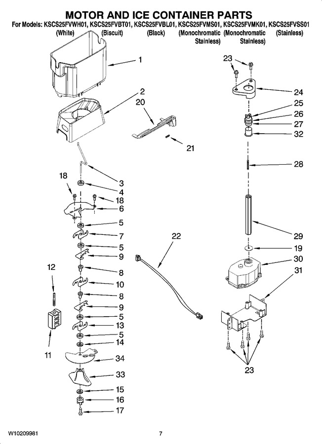 Diagram for KSCS25FVBT01