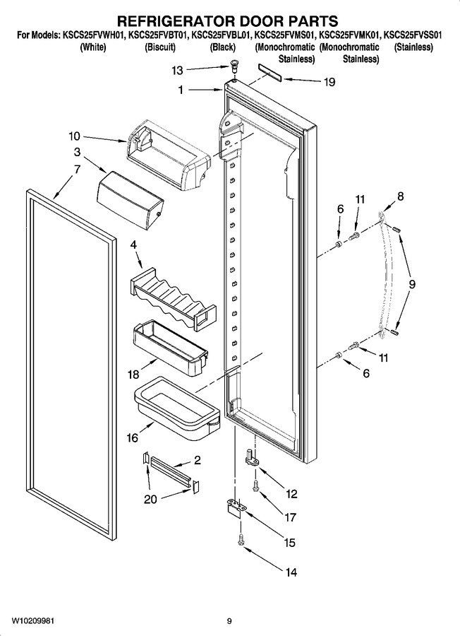 Diagram for KSCS25FVBL01