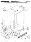 Diagram for 01 - Cabinet Parts