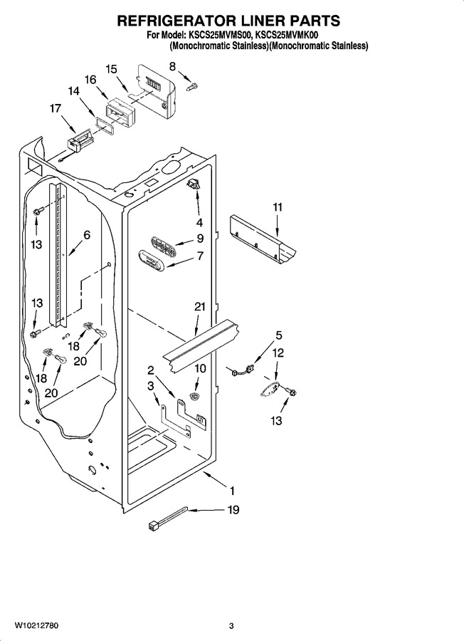 Diagram for KSCS25MVMK00