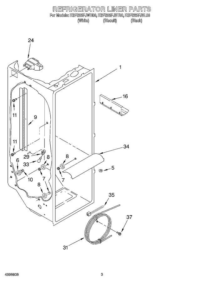 Diagram for KSFS25FJBL00