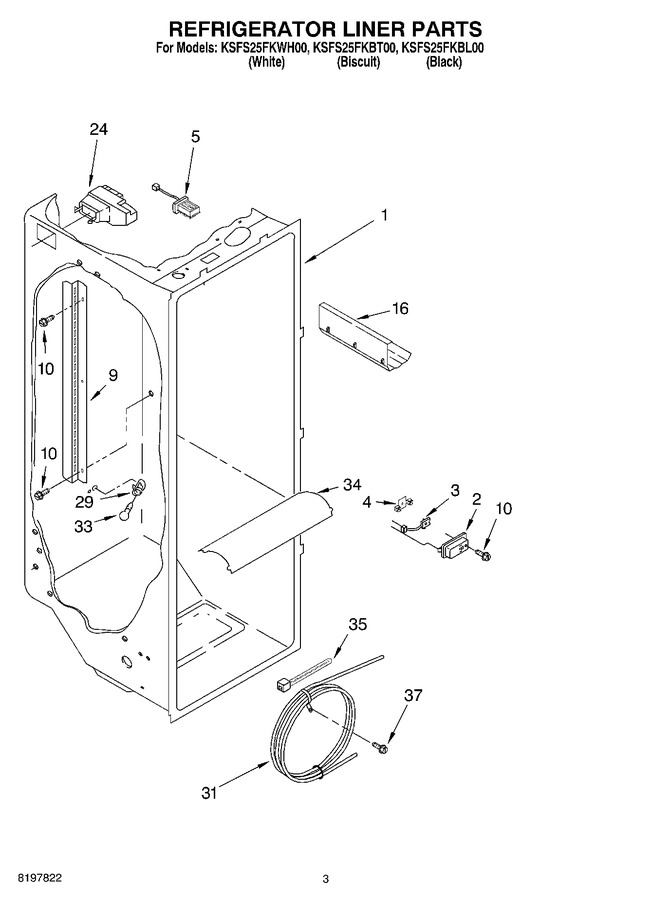 Diagram for KSFS25FKBL00