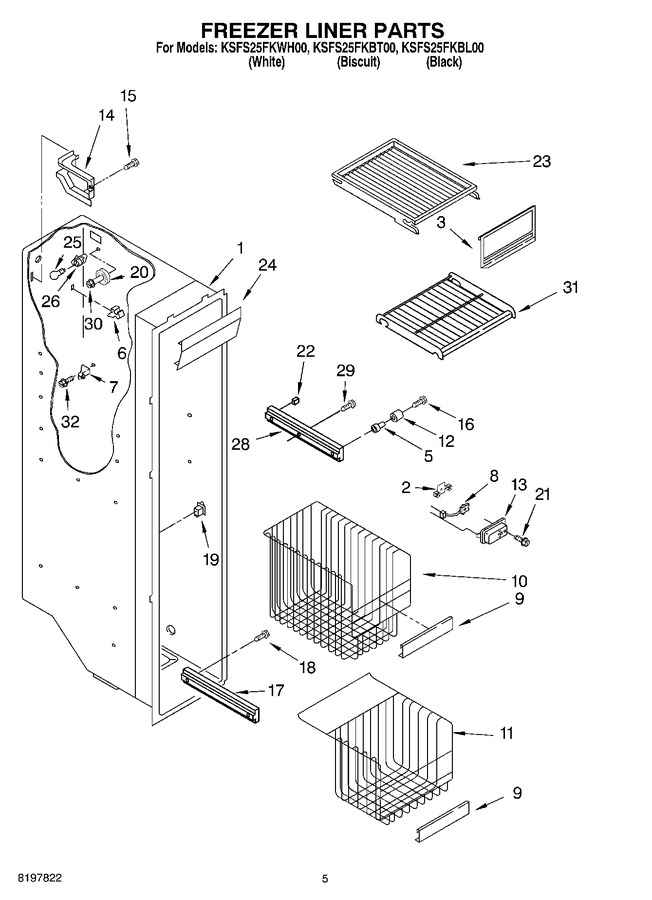 Diagram for KSFS25FKBL00