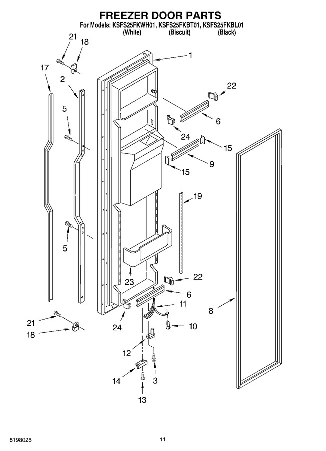 Diagram for KSFS25FKWH01