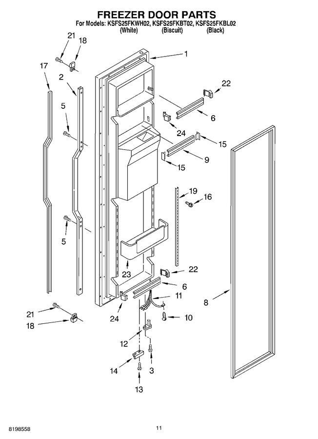 Diagram for KSFS25FKWH02