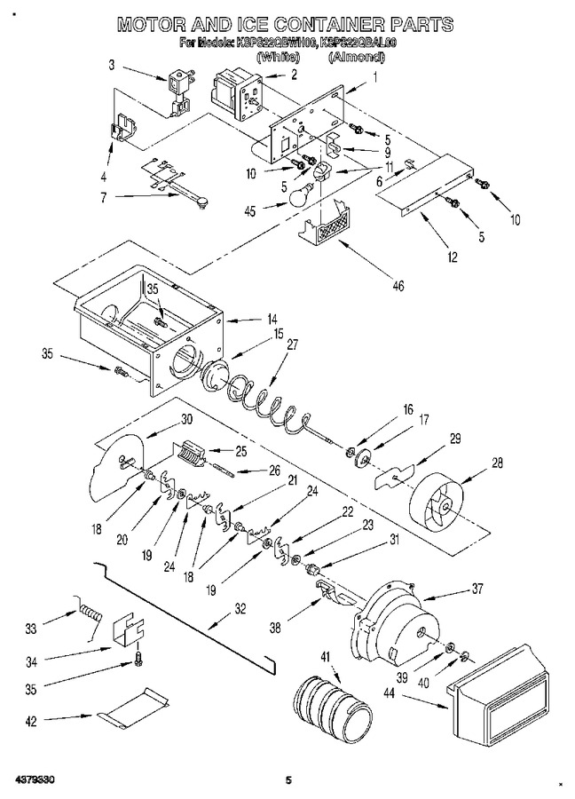 Diagram for KSPS22QBWH00
