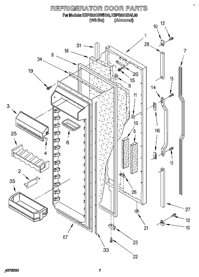 Diagram for KSPS22QBWH00