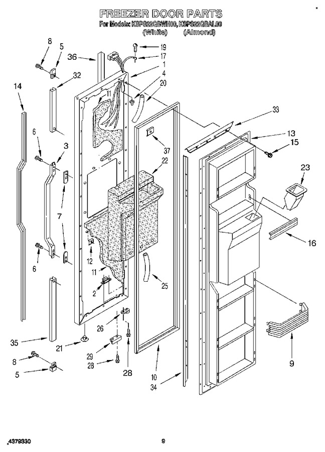 Diagram for KSPS22QBWH00