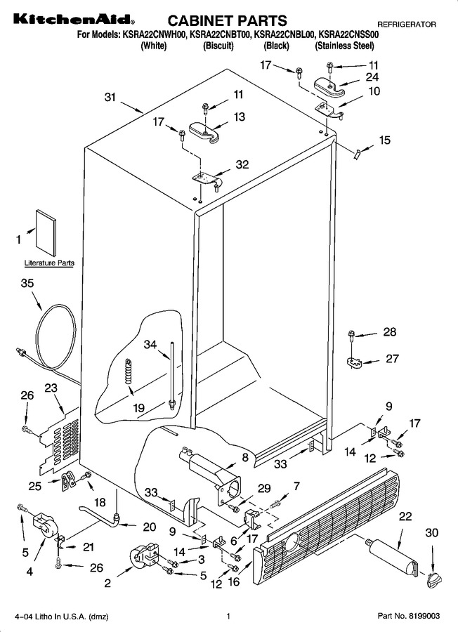 Diagram for KSRA22CNBL00
