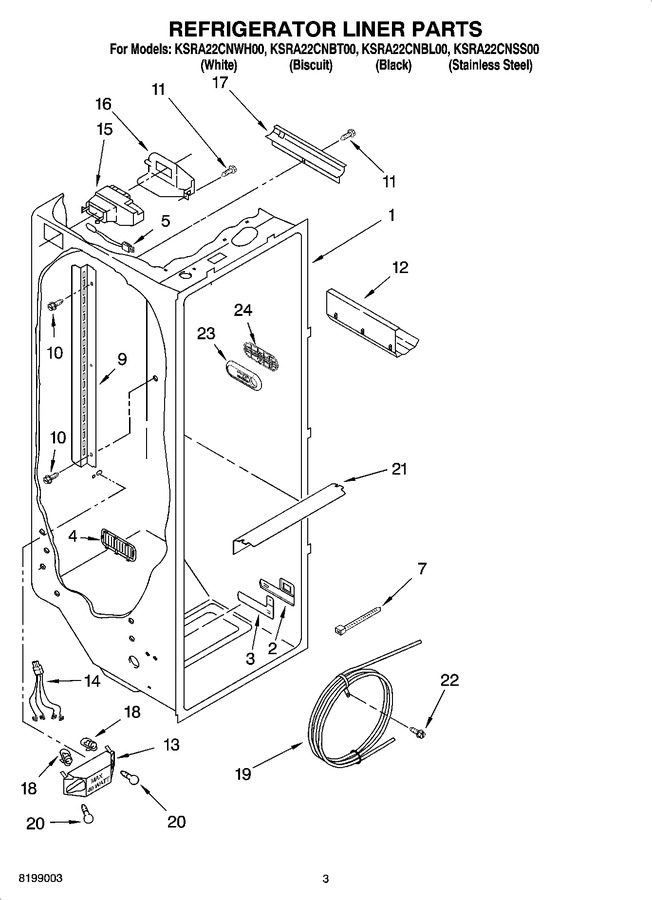 Diagram for KSRA22CNBL00