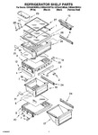 Diagram for 05 - Refrigerator Shelf Parts