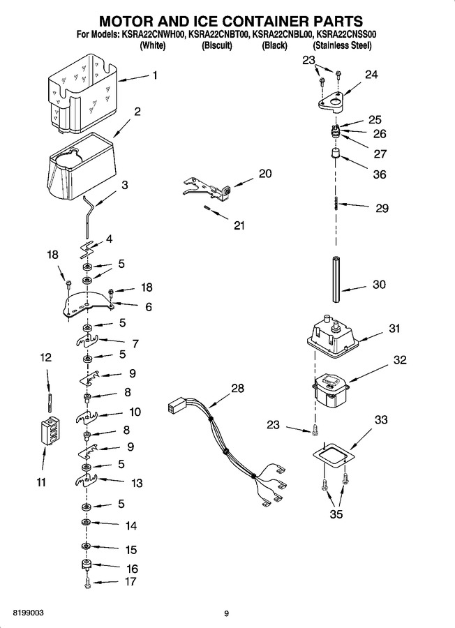 Diagram for KSRA22CNBT00