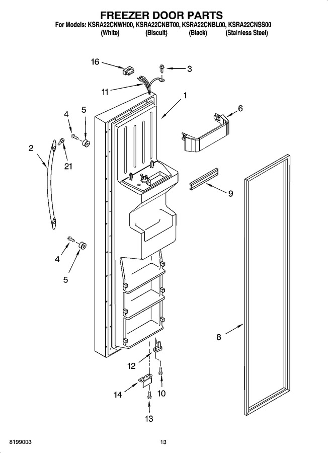 Diagram for KSRA22CNBT00
