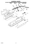 Diagram for 12 - Control Parts, Parts Not Illustrated