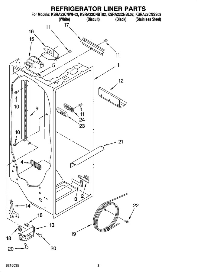 Diagram for KSRA22CNBT02