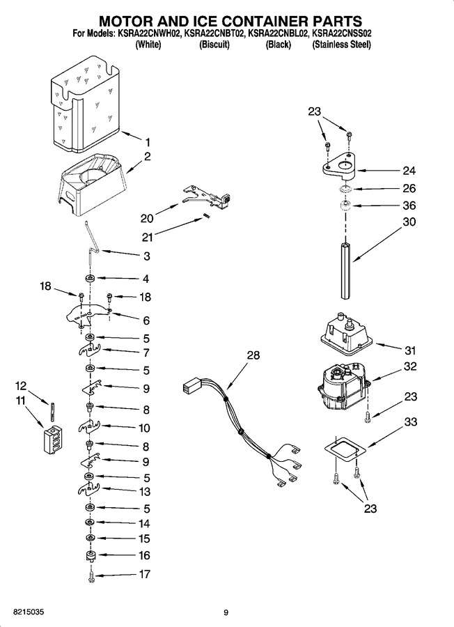 Diagram for KSRA22CNBT02