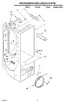 Diagram for 02 - Refrigerator Liner Parts