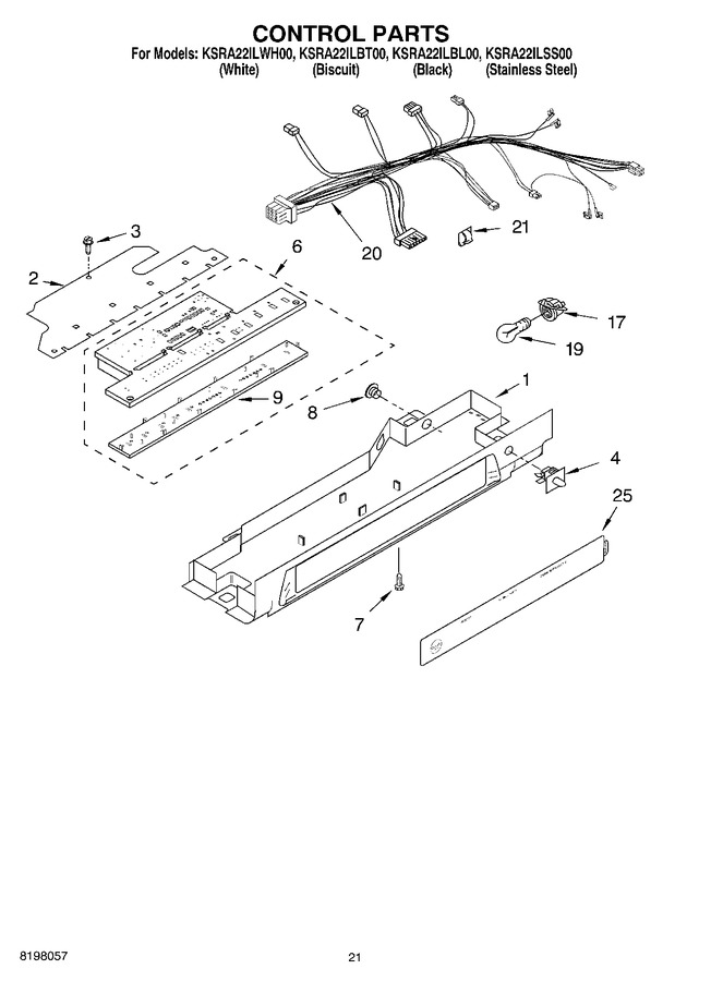 Diagram for KSRA22ILWH00