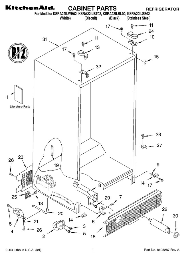 Diagram for KSRA22ILBL02