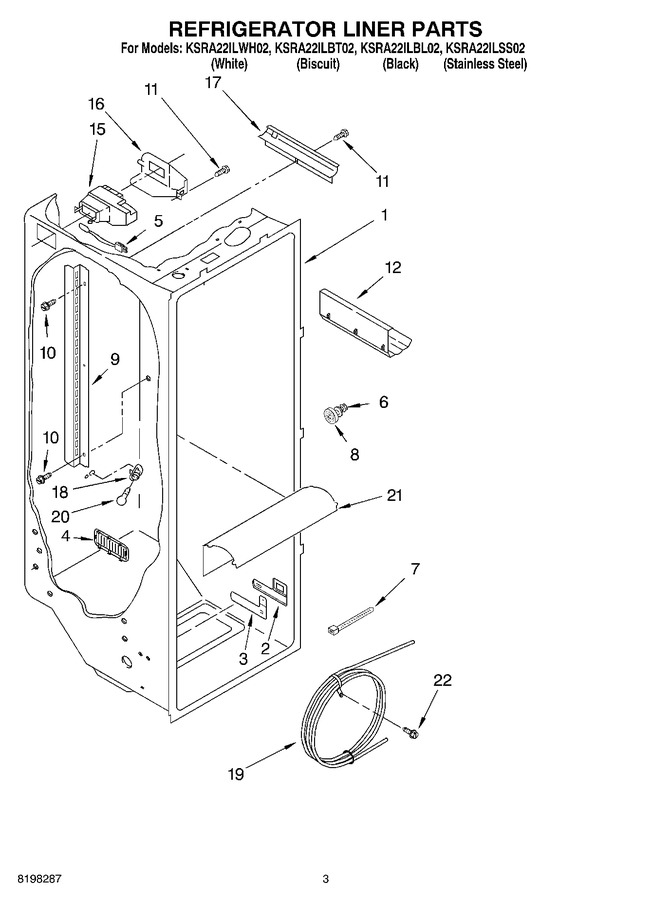 Diagram for KSRA22ILBL02