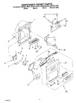 Diagram for 09 - Dispenser Front Parts