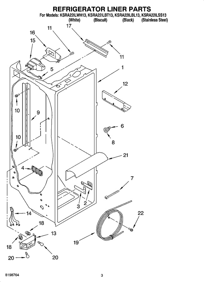 Diagram for KSRA22ILBL13