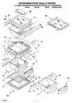 Diagram for 05 - Refrigerator Shelf Parts