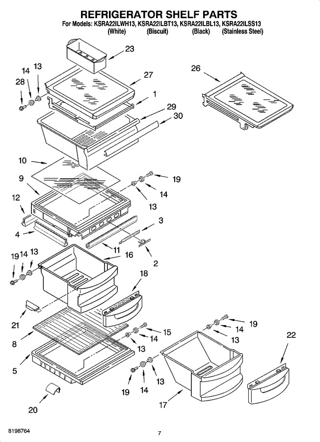 Diagram for KSRA22ILWH13