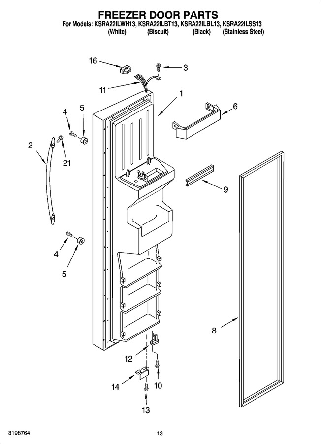 Diagram for KSRA22ILBL13