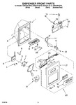 Diagram for 09 - Dispenser Front Parts