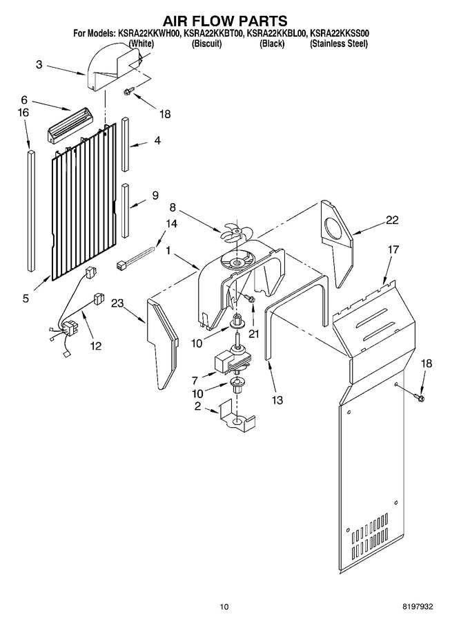 Diagram for KSRA22KKWH00