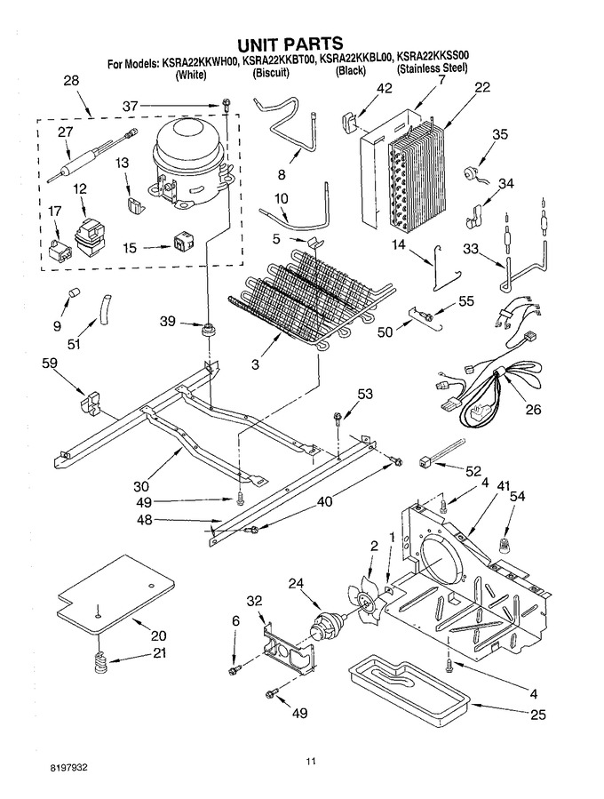 Diagram for KSRA22KKWH00