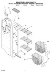 Diagram for 06 - Freezer Liner