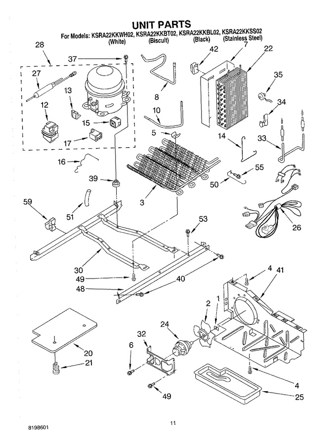 Diagram for KSRA22KKBT02