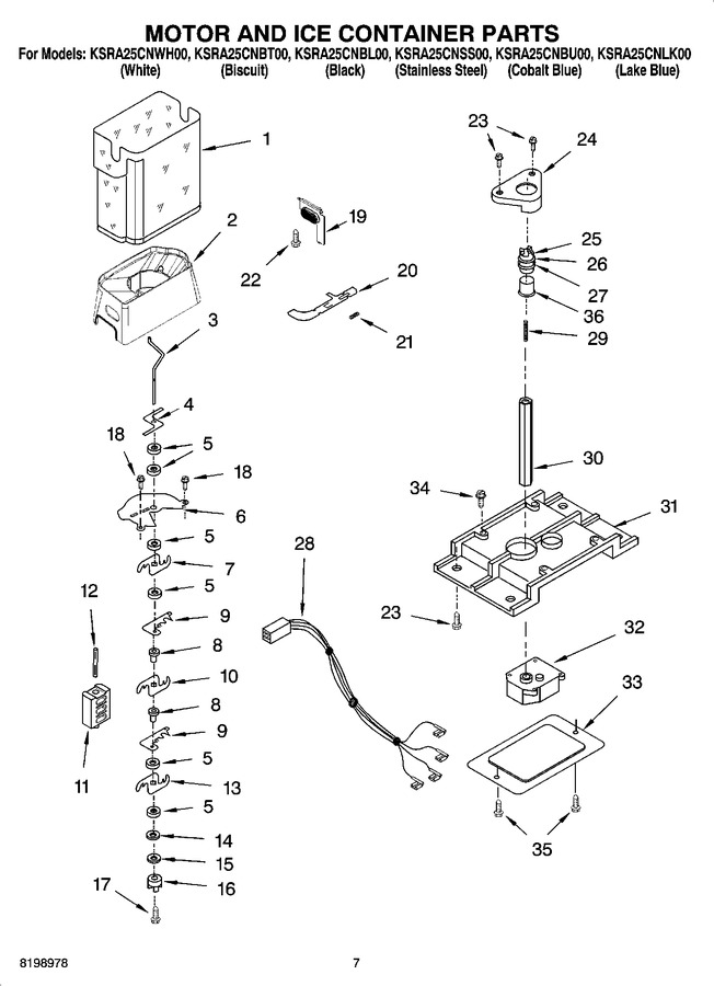 Diagram for KSRA25CNBT00
