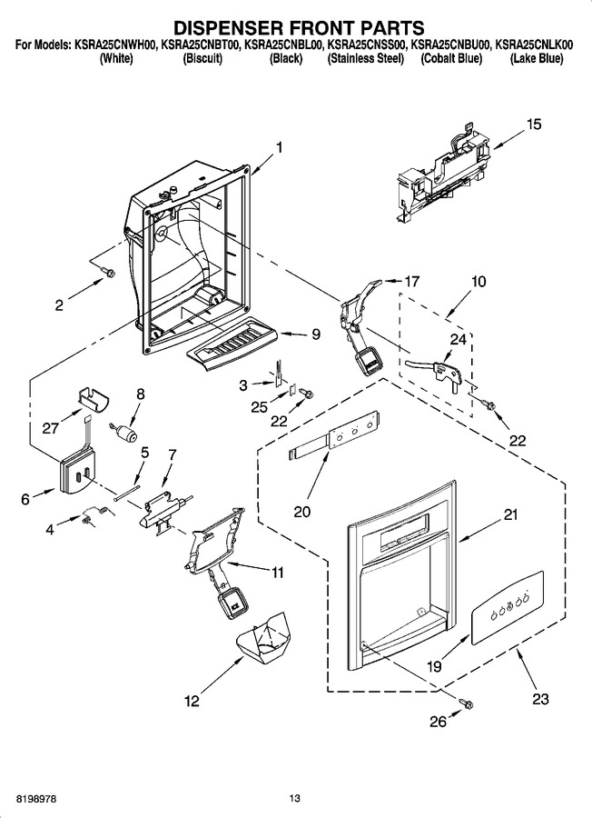 Diagram for KSRA25CNLK00