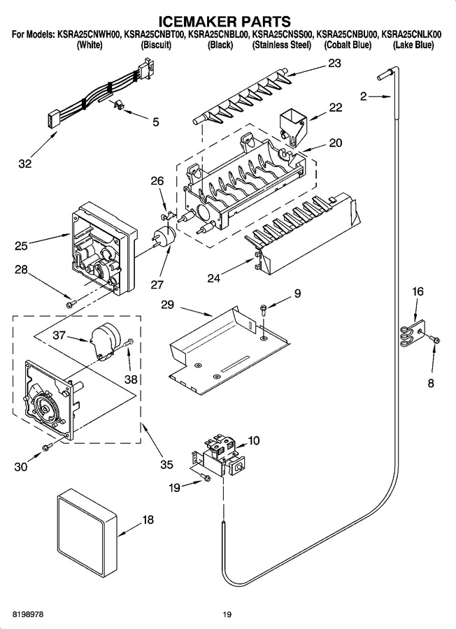 Diagram for KSRA25CNBT00