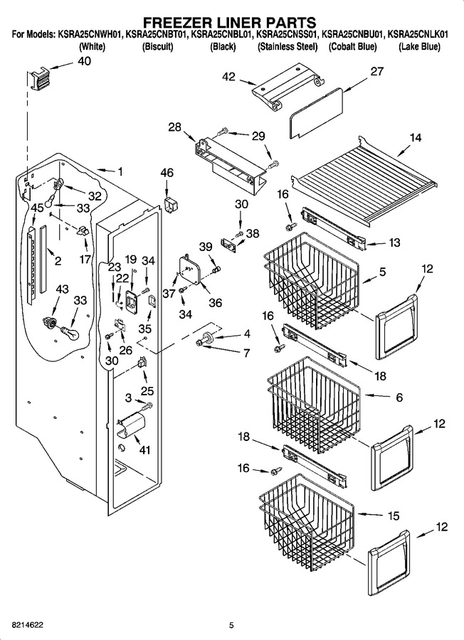 Diagram for KSRA25CNWH01