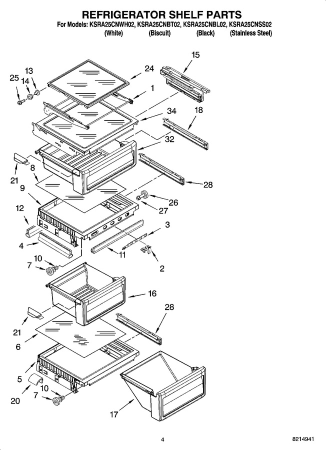 Diagram for KSRA25CNBL02