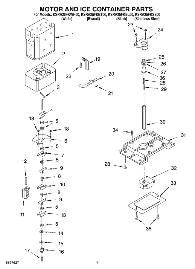 Diagram for KSRA25FKWH00