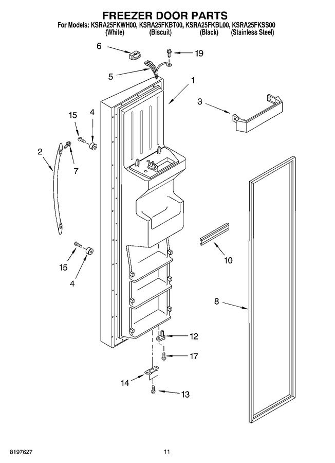 Diagram for KSRA25FKBL00