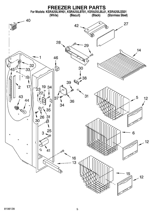 Diagram for KSRA25ILBL01