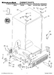 Diagram for 01 - Cabinet Parts