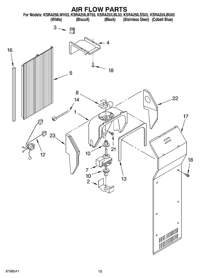Diagram for KSRA25ILBL03