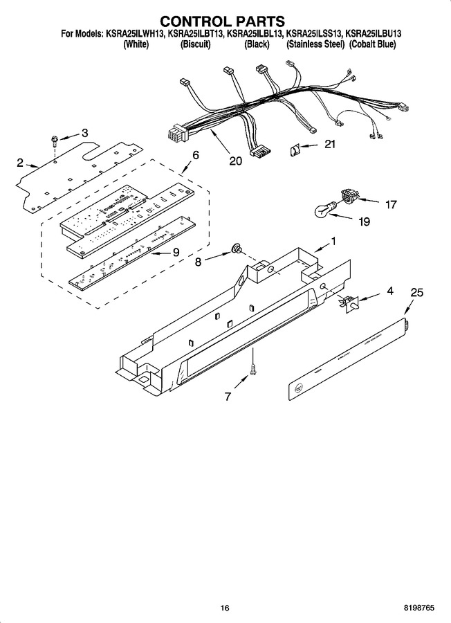 Diagram for KSRA25ILSS13