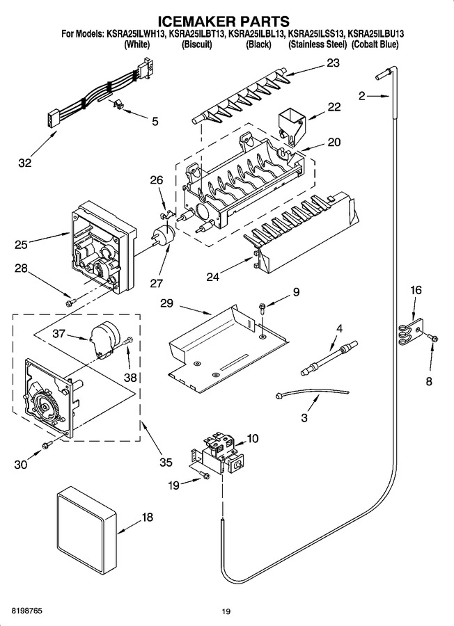 Diagram for KSRA25ILSS13