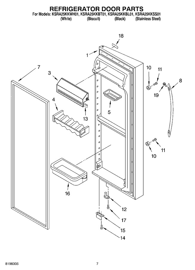 Diagram for KSRA25KKSS01
